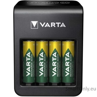 Varta LCD Plug Charger 57687 Baterijų įkroviklis Varta LCD Plug Charger 57687 Baterijų įkroviklis