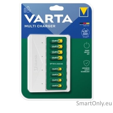 Varta Multi charger 57659 Baterijų įkroviklis Varta Multi charger 57659 Baterijų įkroviklis