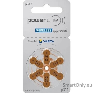 VARTA Power One 312 Hearing batteries 60psc VARTA Power One 312 Hearing batteries 60psc