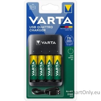 varta-usb-quattro-charger-57652-su-4xaa-bateriju-ikroviklis varta-usb-quattro-charger-57652-su-4xaa-bateriju-ikroviklis