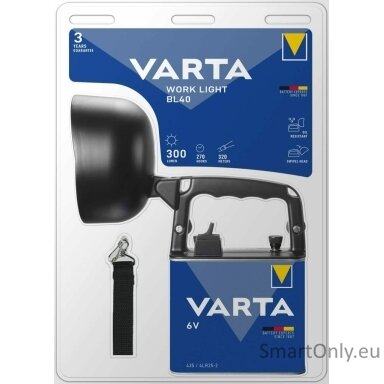 Varta work light BL40 18660 darbinis žibintas Varta work light BL40 18660 darbinis žibintas