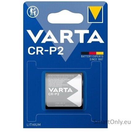 VARTA CR-P2 6V (6204) ličio baterija 1 vnt. VARTA CR-P2 6V (6204) ličio baterija 1 vnt.