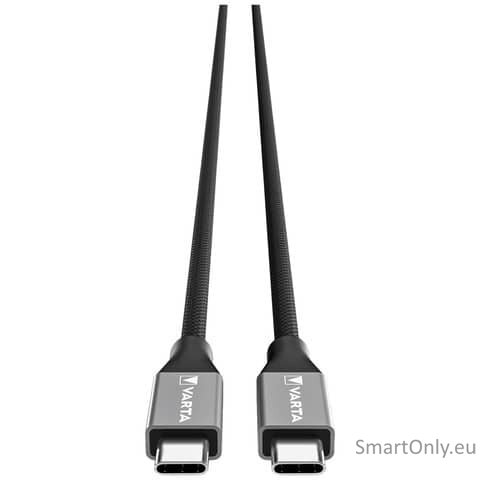 Varta Speed charge & sync cable USB Type C to type C 57936 laidas 1