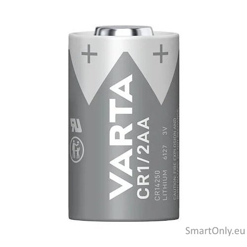 VARTA CR 1/2AA (6127) ličio baterija 1 vnt. 2 VARTA CR 1/2AA (6127) ličio baterija 1 vnt. 2