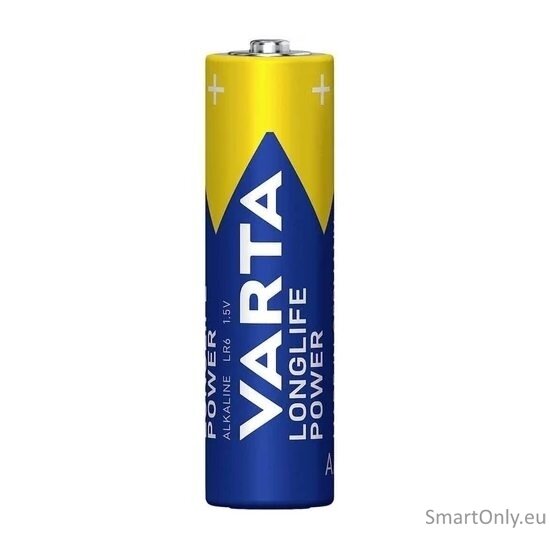 Varta AA Longlife Power LR6 šarminės baterijos 6 vnt. 1 Varta AA Longlife Power LR6 šarminės baterijos 6 vnt. 1