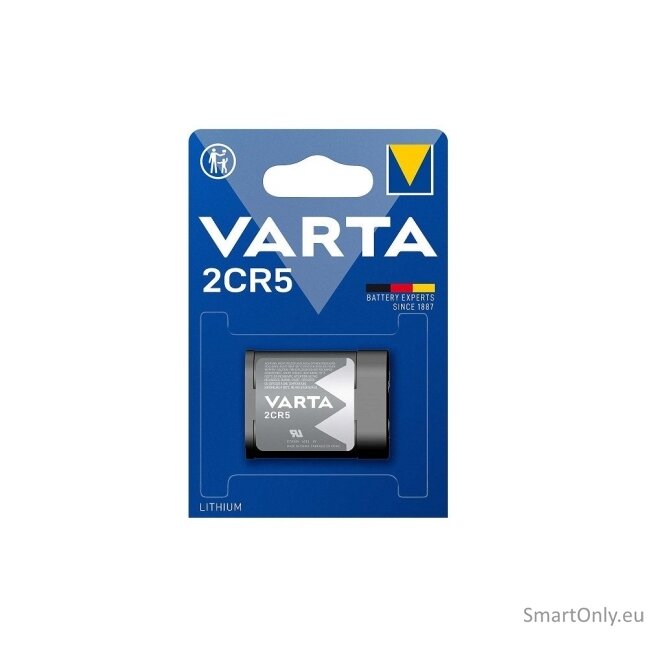 VARTA 2CR5 (6203) ličio baterija 1 vnt. 2
