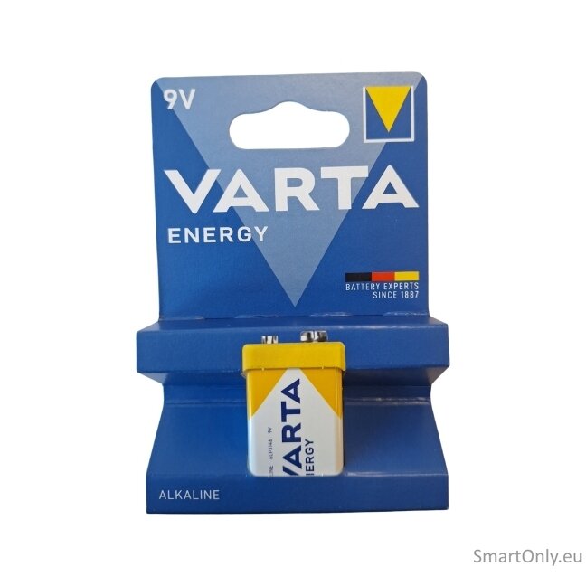 Varta 9V Energy Value Pack (4122) šarminė baterija 1 vnt. 2