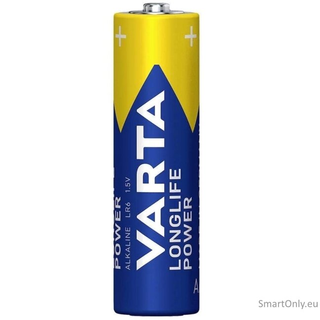 Varta AA Longlife Power Alkaline LR6 baterijos 24 vnt. 2
