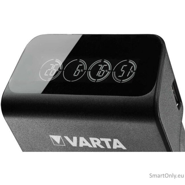 Varta LCD Plug Charger 57687 Baterijų įkroviklis 3 Varta LCD Plug Charger 57687 Baterijų įkroviklis 3