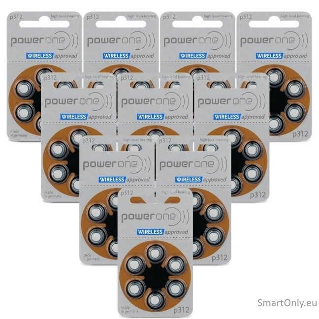 VARTA Power One 312 Hearing batteries 60psc 2 VARTA Power One 312 Hearing batteries 60psc 2