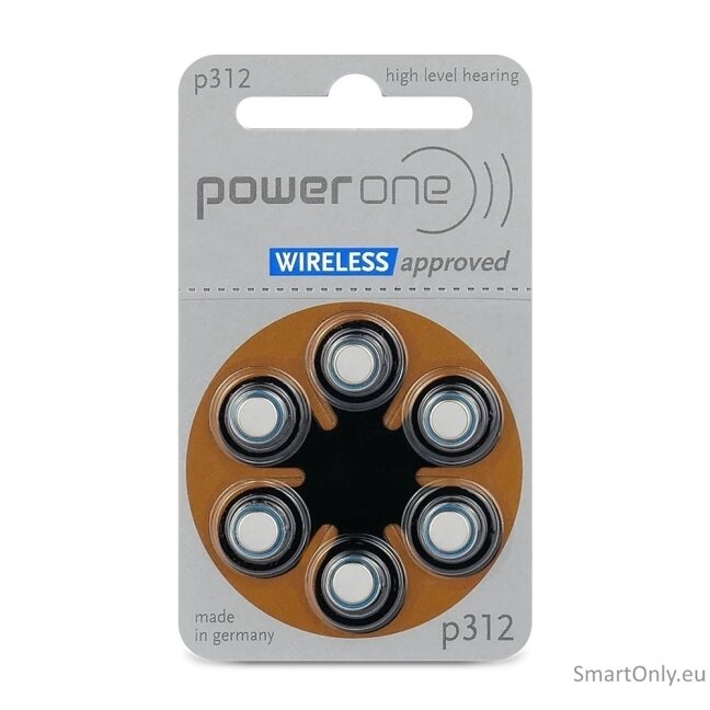 VARTA Power One 312 Hearing batteries 60psc 3 VARTA Power One 312 Hearing batteries 60psc 3