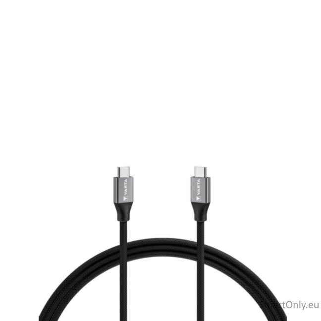 Varta Speed charge & sync cable USB Type C to type C 57936 laidas 2 Varta Speed charge & sync cable USB Type C to type C 57936 laidas 2