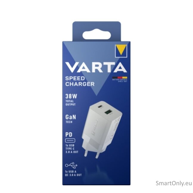 Varta Speed Charger 57955 Maitinimo adapteris Varta Speed Charger 57955 Maitinimo adapteris