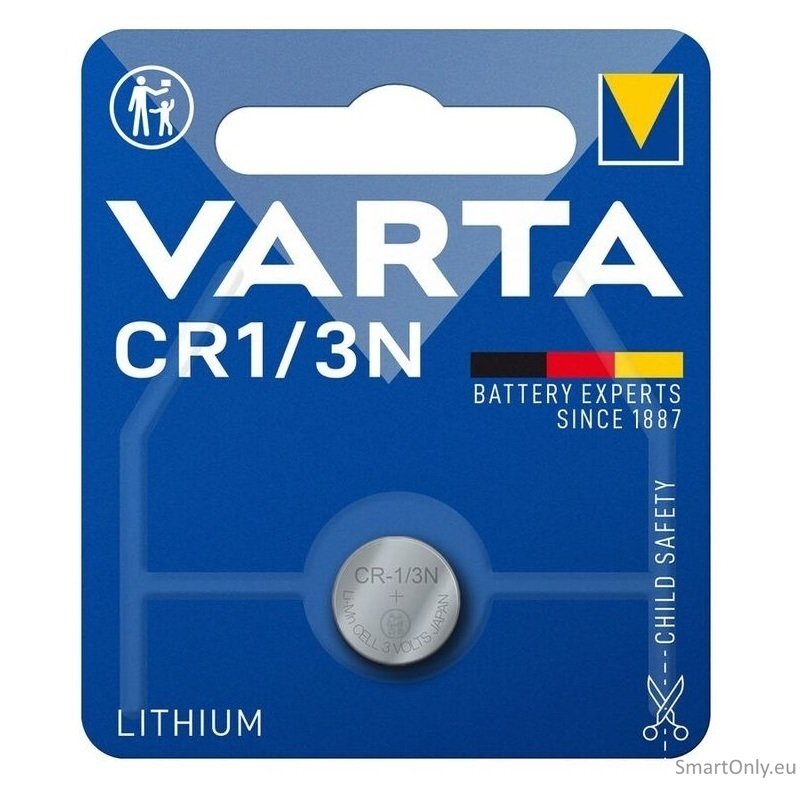 VARTA 1/3N ličio baterija 1 vnt. VARTA 1/3N ličio baterija 1 vnt.