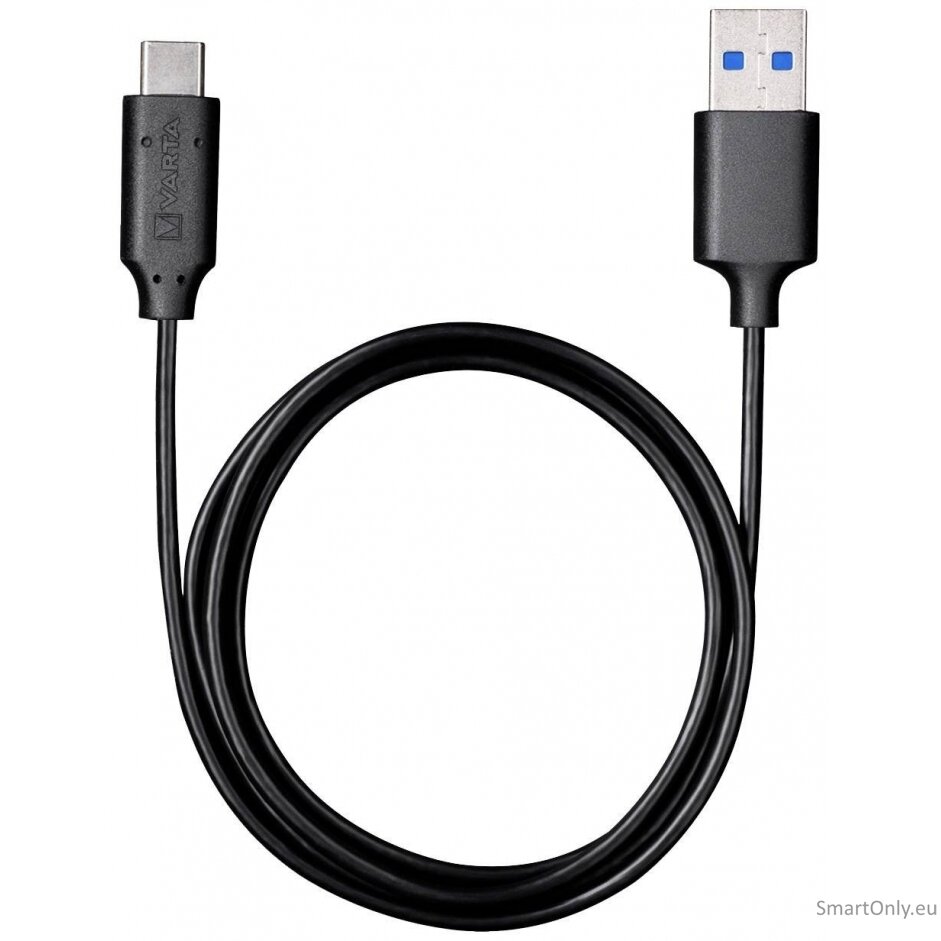 Varta Speed charge & sync cable USB Type C 57944 laidas 1 Varta Speed charge & sync cable USB Type C 57944 laidas 1