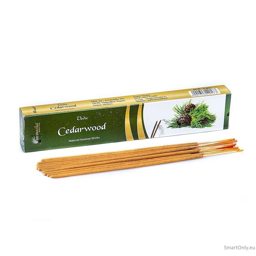 Vedic Cedarwood Natūralūs smilkalai Aromatika Vedic Cedarwood Natūralūs smilkalai Aromatika