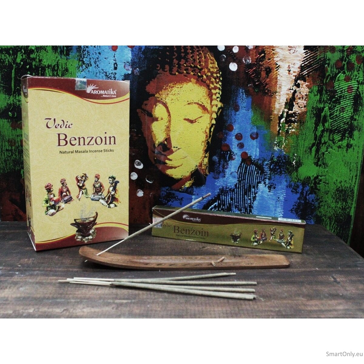 Vedic Benzoin Natūralūs smilkalai Aromatika 4 Vedic Benzoin Natūralūs smilkalai Aromatika 4