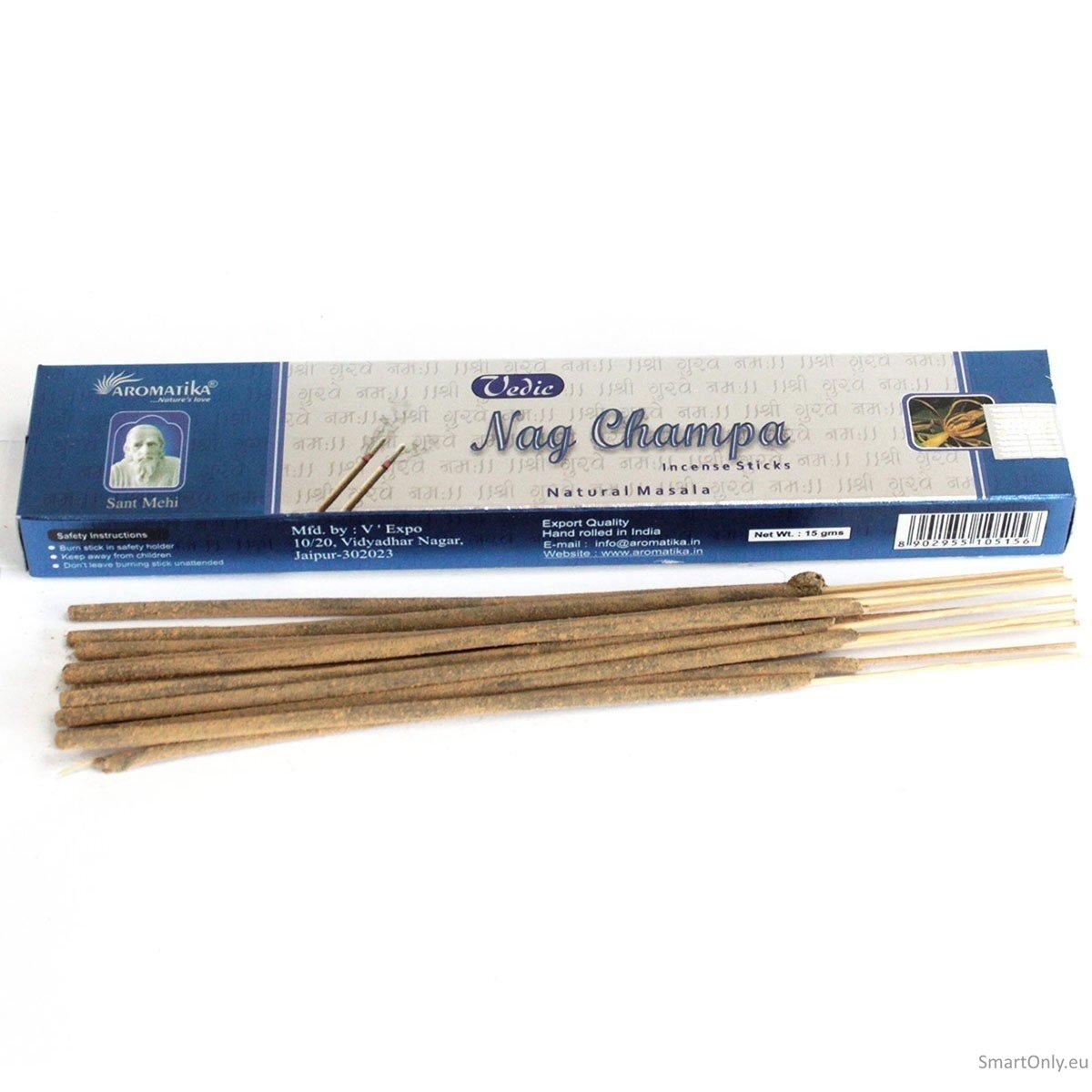 Vedic Nag Champa Natūralūs smilkalai Aromatika Vedic Nag Champa Natūralūs smilkalai Aromatika