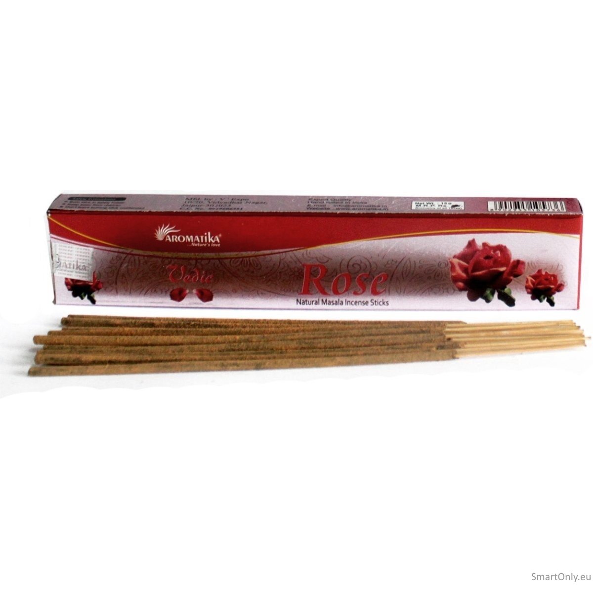 Vedic Rose Natūralūs smilkalai Aromatika 1 Vedic Rose Natūralūs smilkalai Aromatika 1