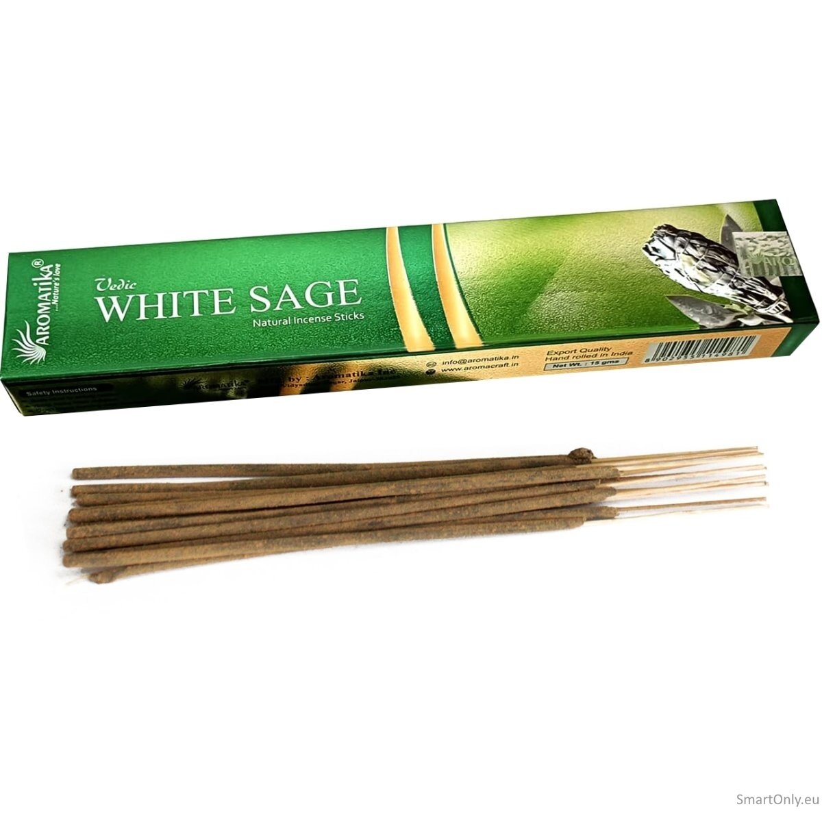 Vedic White Sage Natūralūs smilkalai Aromatika Vedic White Sage Natūralūs smilkalai Aromatika