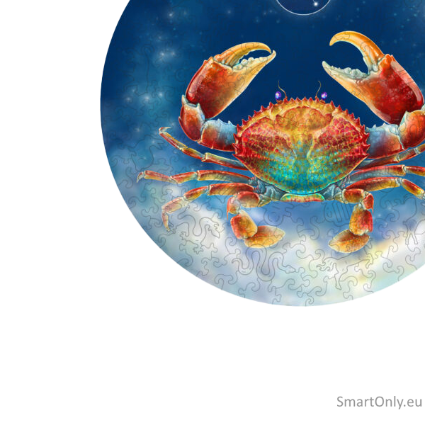Vėžys (Zodiakai) Dėlionė Iš Medžio (200 detalių) Fantasy Puzzles 2 Vėžys (Zodiakai) Dėlionė Iš Medžio (200 detalių) Fantasy Puzzles 2