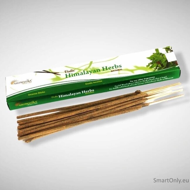 Vedic Himalayan Herbs Natūralūs smilkalai Aromatika 1 Vedic Himalayan Herbs Natūralūs smilkalai Aromatika 1