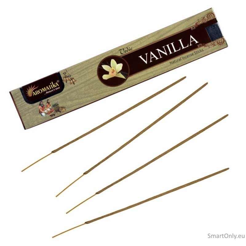 Vedic Vanilla Natūralūs smilkalai Aromatika Vedic Vanilla Natūralūs smilkalai Aromatika