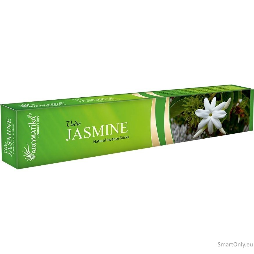 Vedic Jasmine Natūralūs smilkalai Aromatika 3 Vedic Jasmine Natūralūs smilkalai Aromatika 3