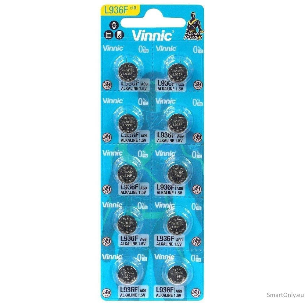 Vinnic G9 LR936 batteries 10 psc