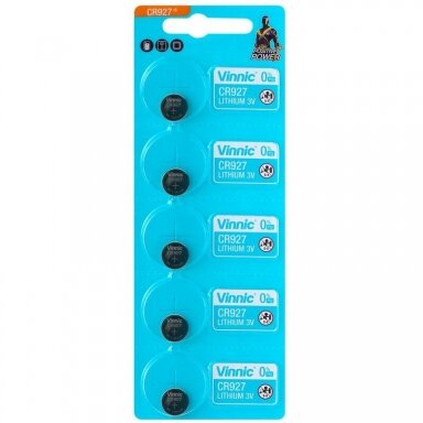 Vinnic CR927 batteries 5 psc