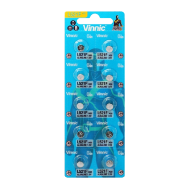 Vinnic G0 LR521 batteries 10 psc Vinnic G0 LR521 batteries 10 psc