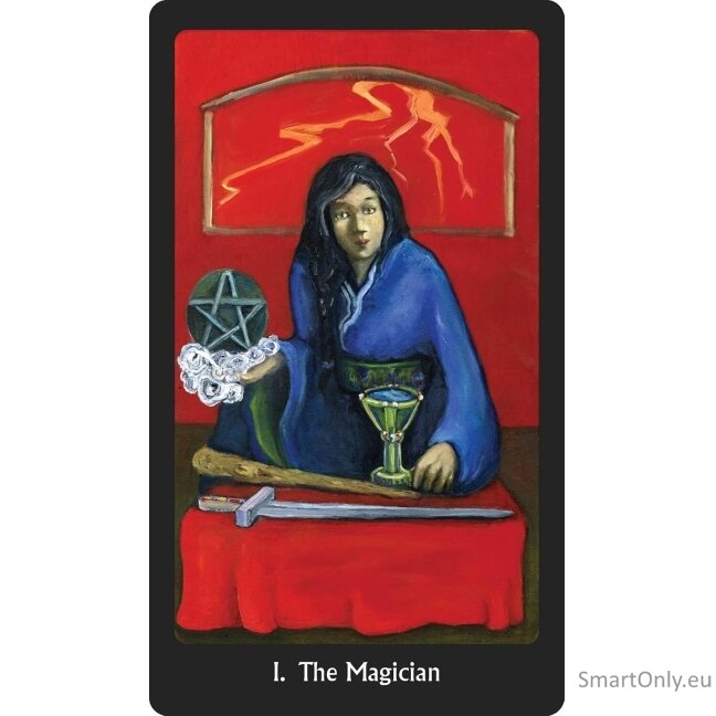 Visionary Woman Tarot kortos Weiser Books 6 Visionary Woman Tarot kortos Weiser Books 6