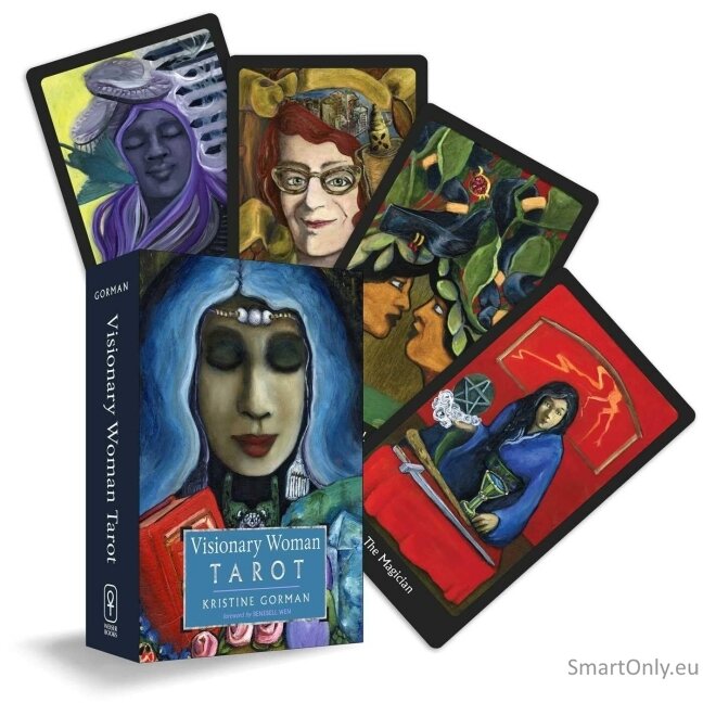 Visionary Woman Tarot kortos Weiser Books Visionary Woman Tarot kortos Weiser Books