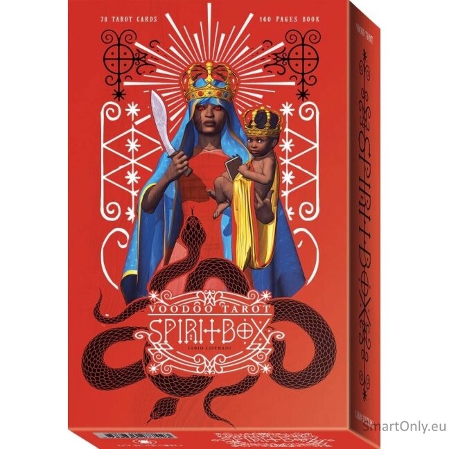 Voodoo Tarot Spirit Box kortų rinkinys Lo Scarabeo 9