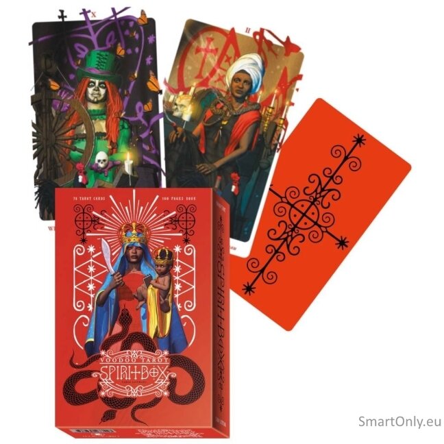 Voodoo Tarot Spirit Box kortų rinkinys Lo Scarabeo Voodoo Tarot Spirit Box kortų rinkinys Lo Scarabeo