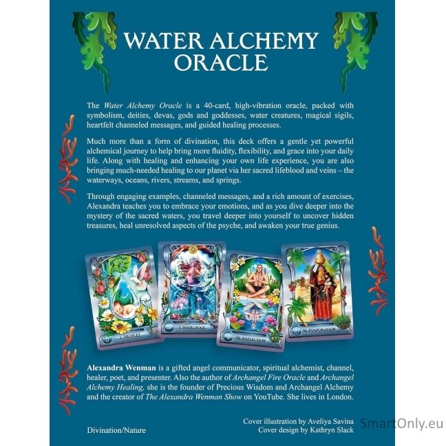 Water Alchemy Oracle kortos Findhorn Press 1 Water Alchemy Oracle kortos Findhorn Press 1