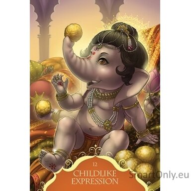 Whispers of Lord Ganesha Oracle Kortos Blue Angel