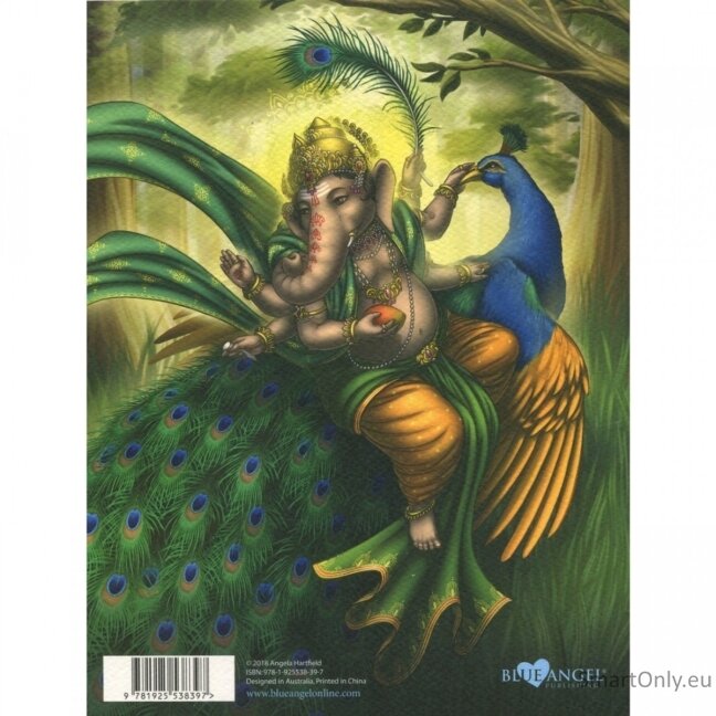 Whispers of Lord Ganesha journal užrašinė Blue Angel 4 Whispers of Lord Ganesha journal užrašinė Blue Angel 4