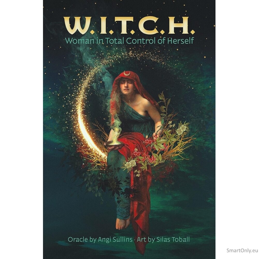 W.I.T.C.H. Woman in Total Control of Herself Oracle kortos ir vadovas US Games Systems 8 W.I.T.C.H. Woman in Total Control of Herself Oracle kortos ir vadovas US Games Systems 8