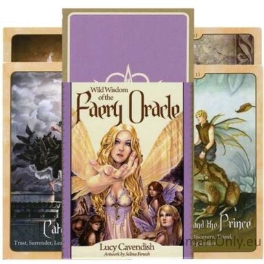 Wild Wisdom of the Faery Oracle kortos Blue Angel Wild Wisdom of the Faery Oracle kortos Blue Angel