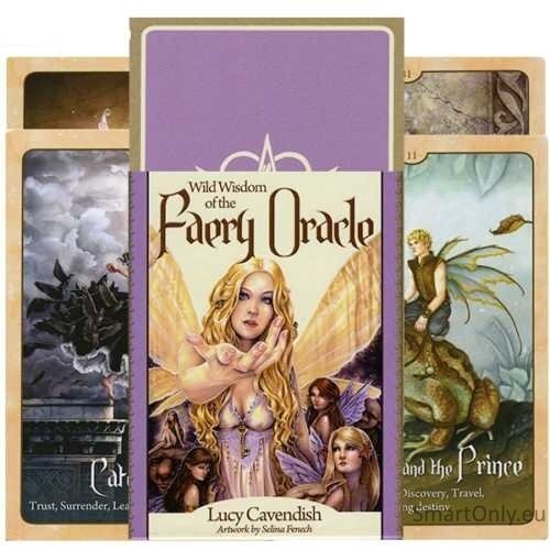 Wild Wisdom of the Faery Oracle kortos Blue Angel Wild Wisdom of the Faery Oracle kortos Blue Angel