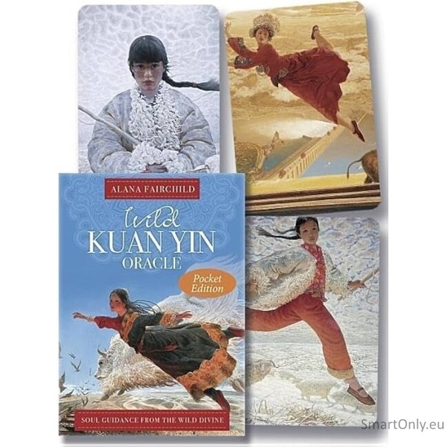 Wild Kuan Yin Pocket edition Oracle kortos Blue Angel 4