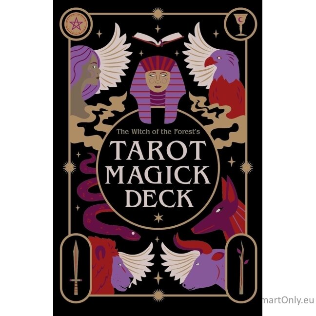 Witch of the Forest's Tarot kortos Leaping Hare Press 3 Witch of the Forest's Tarot kortos Leaping Hare Press 3