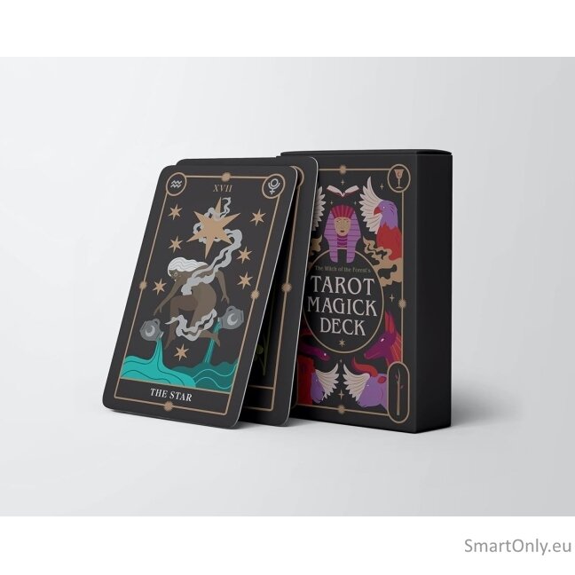Witch of the Forest's Tarot kortos Leaping Hare Press 5 Witch of the Forest's Tarot kortos Leaping Hare Press 5