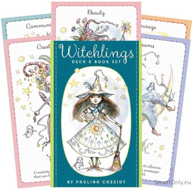 Witchlings kortų ir knygos rinkinys US Games Systems Witchlings kortų ir knygos rinkinys US Games Systems