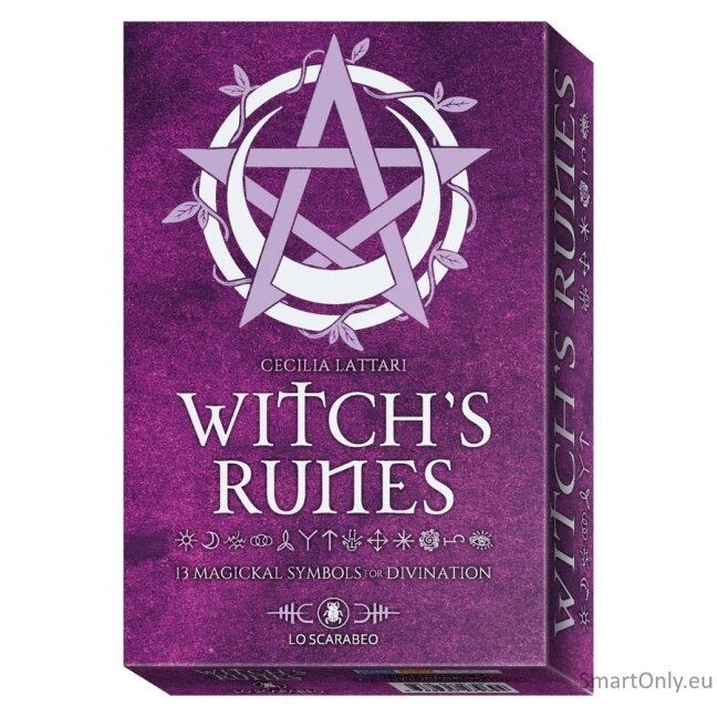 Witch's Runes rinkinys Lo Scarabeo 1 Witch's Runes rinkinys Lo Scarabeo 1