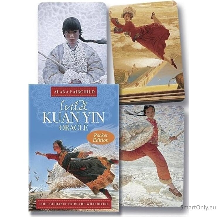 Wild Kuan Yin Pocket edition Oracle kortos Blue Angel 4