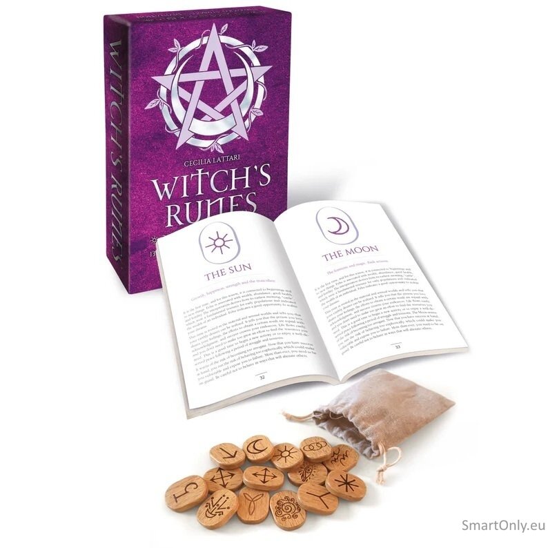 Witch's Runes rinkinys Lo Scarabeo Witch's Runes rinkinys Lo Scarabeo