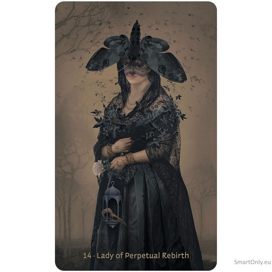 W.I.T.C.H. Woman in Total Control of Herself Oracle kortos ir vadovas US Games Systems 6