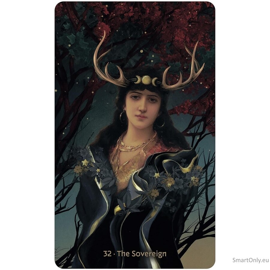 W.I.T.C.H. Woman in Total Control of Herself Oracle kortos ir vadovas US Games Systems 1